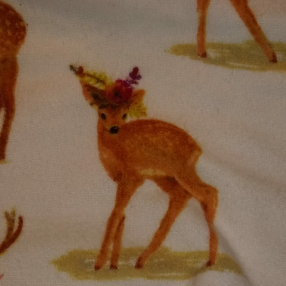 Homemade Baby Deer/Fawn Baby Blanket - Picture 6 of 6